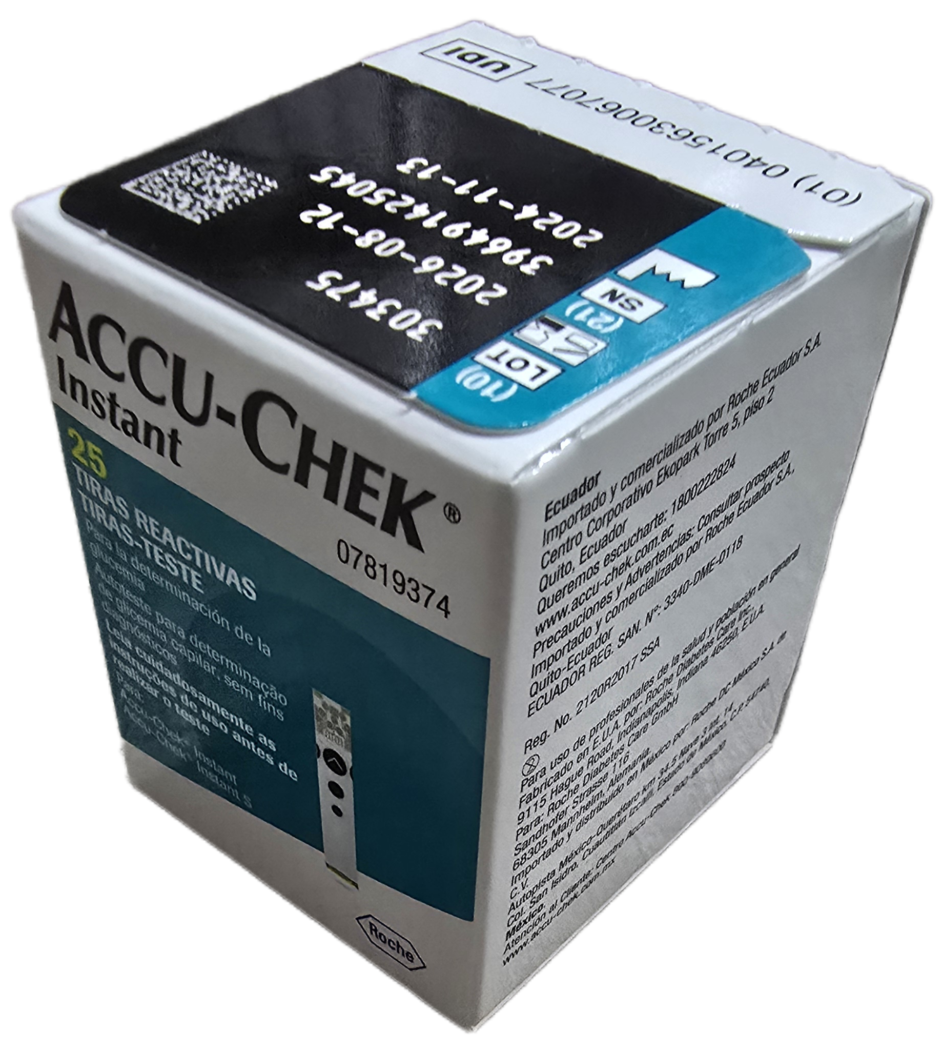 ACCU-CHEK INSTANT x 25 CINTAS