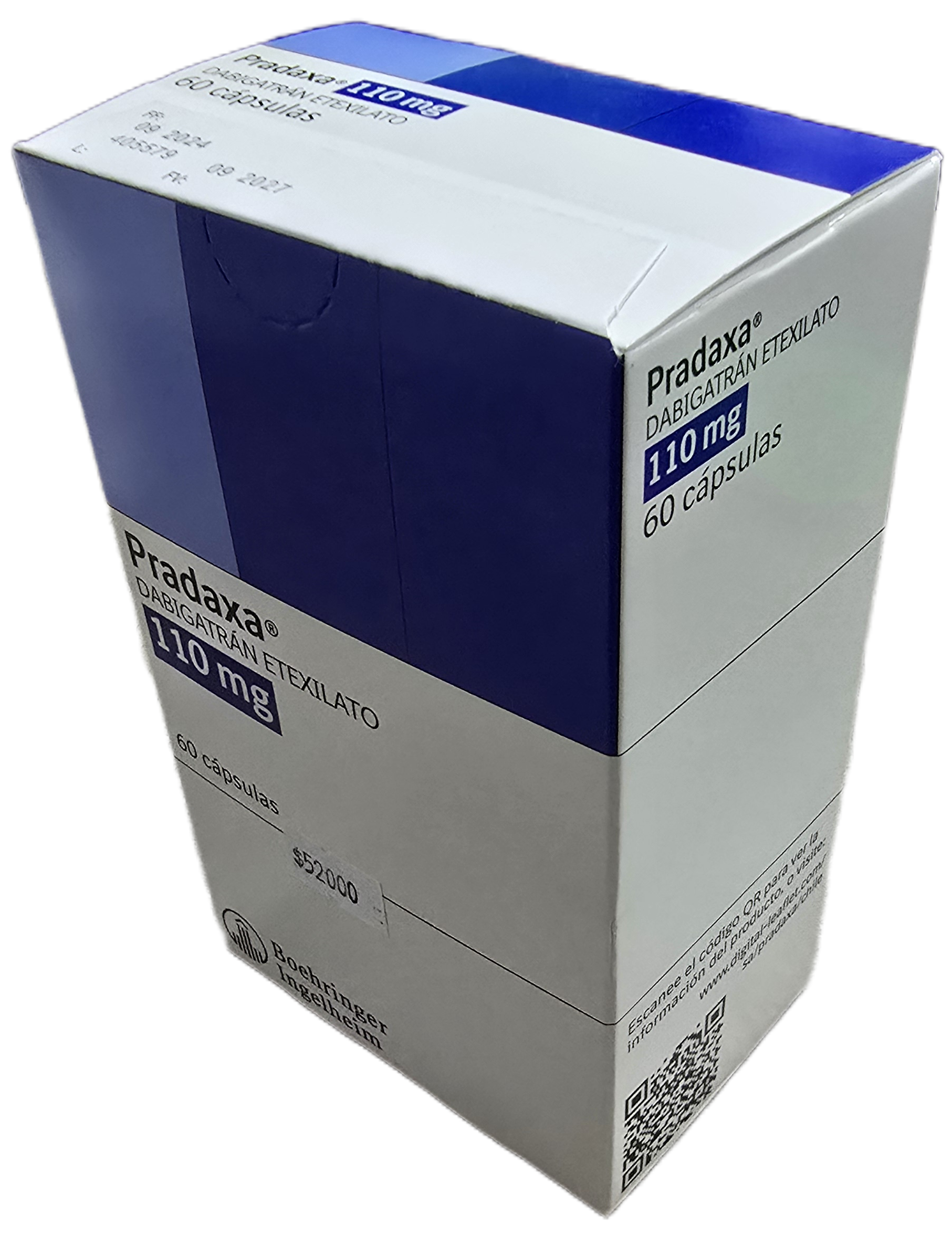 DABIGATRAN 110MGX60COMPR