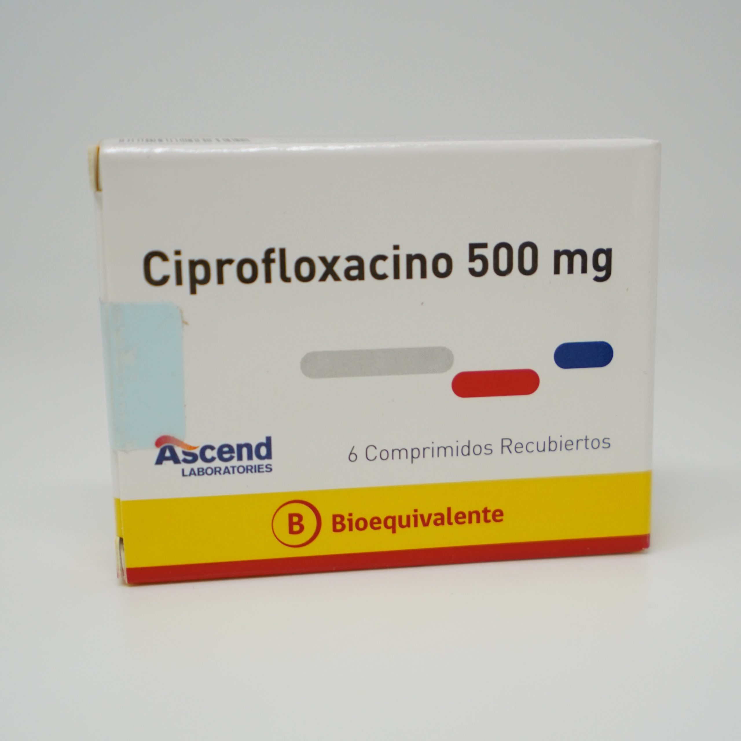 CIPROFLOXACINO 500MG.6 COMP