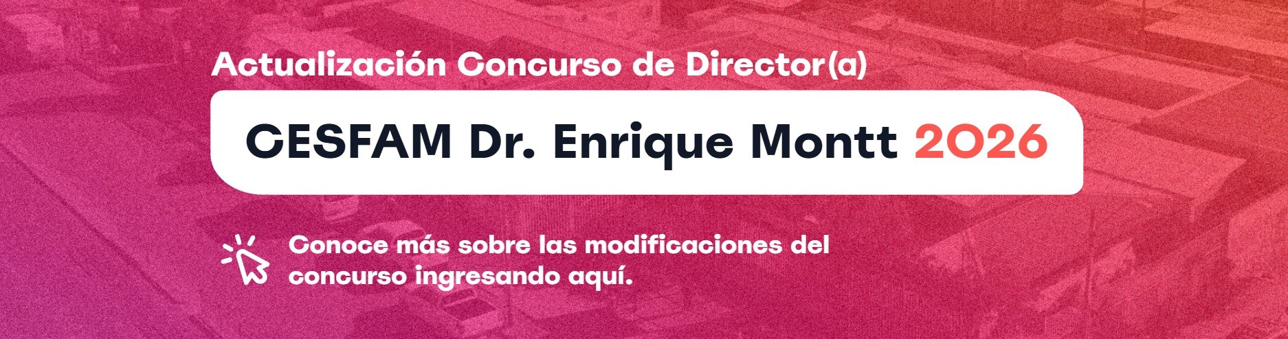 Banner nómina concurso CESFAM Enrique Montt