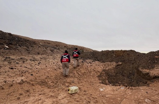 Monitoreo de la Quebrada Quetena en el Plan de Lluvias de Invierno